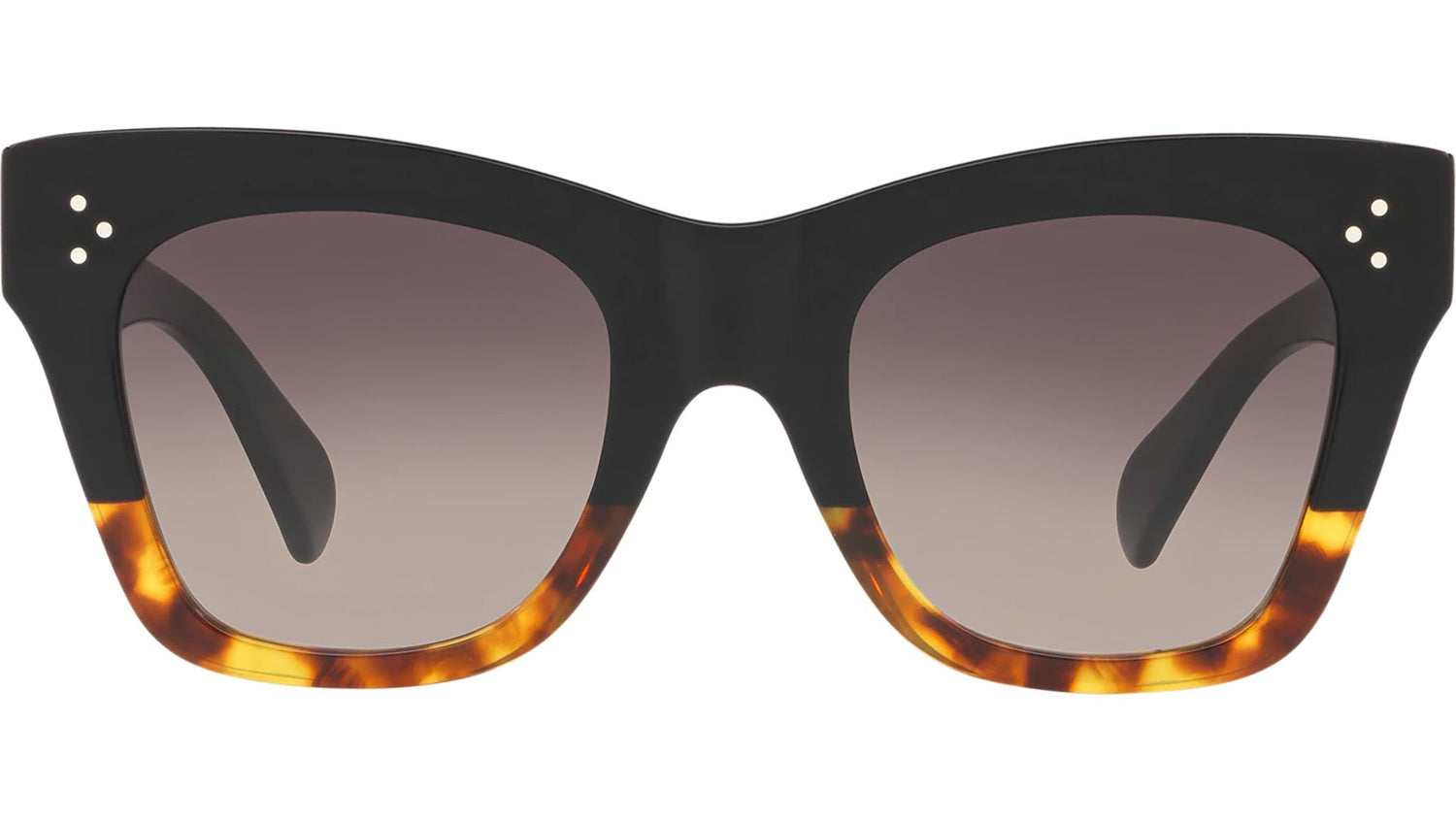 CELINE 3 Dots Black Havana Cat eye Sunglasses