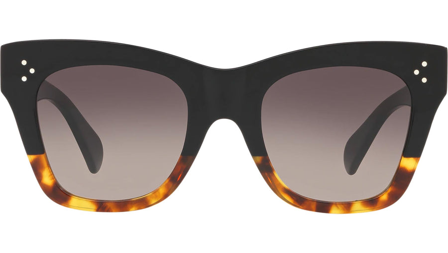 CELINE 3 Dots Black Havana Cat eye Sunglasses