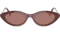 Fendigraphy Bordeaux Cat Eye Sunglasses