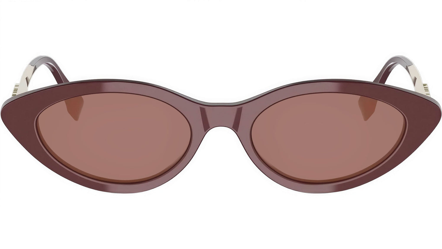 Fendigraphy Bordeaux Cat Eye Sunglasses