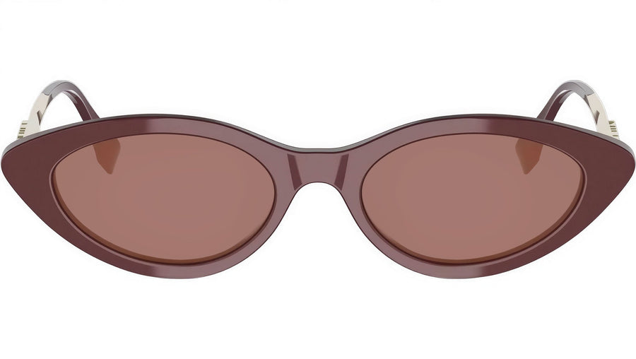 Fendigraphy Bordeaux Cat Eye Sunglasses