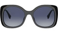 Fendigraphy Shiny Black Butterfly Sunglasses