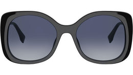 Fendigraphy Shiny Black Butterfly Sunglasses
