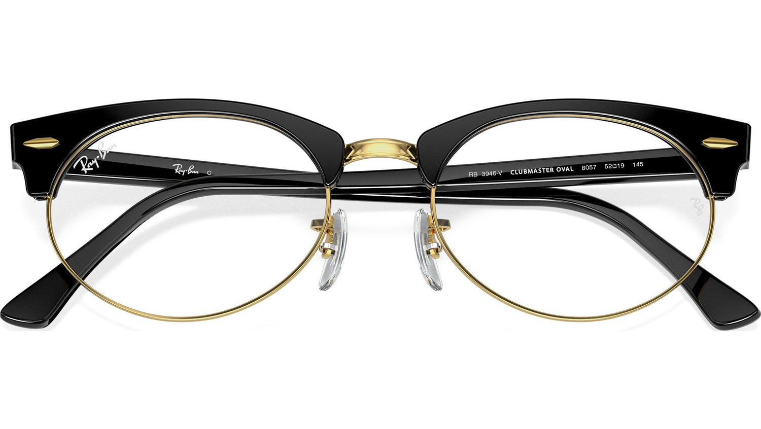 Clubmaster Oval Optics RB3946V 8057