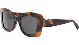 CELINE 3 Dots Havana Geometric Sunglasses