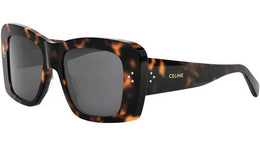 CELINE 3 Dots Havana Geometric Sunglasses
