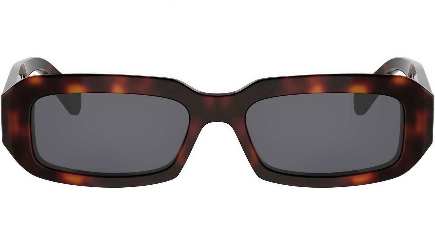 Triomphe Havana Rectangular Sunglasses