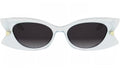 DiorButterfly S2I Transparent Blue Butterfly Sunglasses