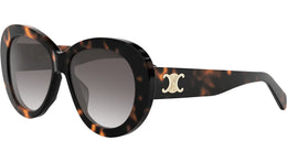 Triomphe Havana Butterfly Sunglasses