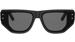 DiorSignature 15I Shiny Black Geometric Sunglasses