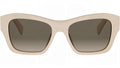 Triomphe White Butterfly Sunglasses