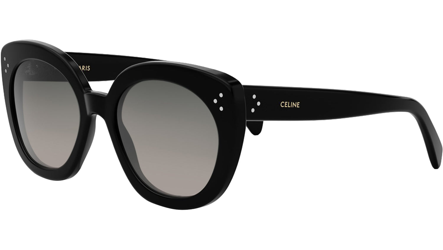 CELINE 3 Dots Black Butterfly Sunglasses