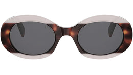 Triomphe Pink Oval Sunglasses