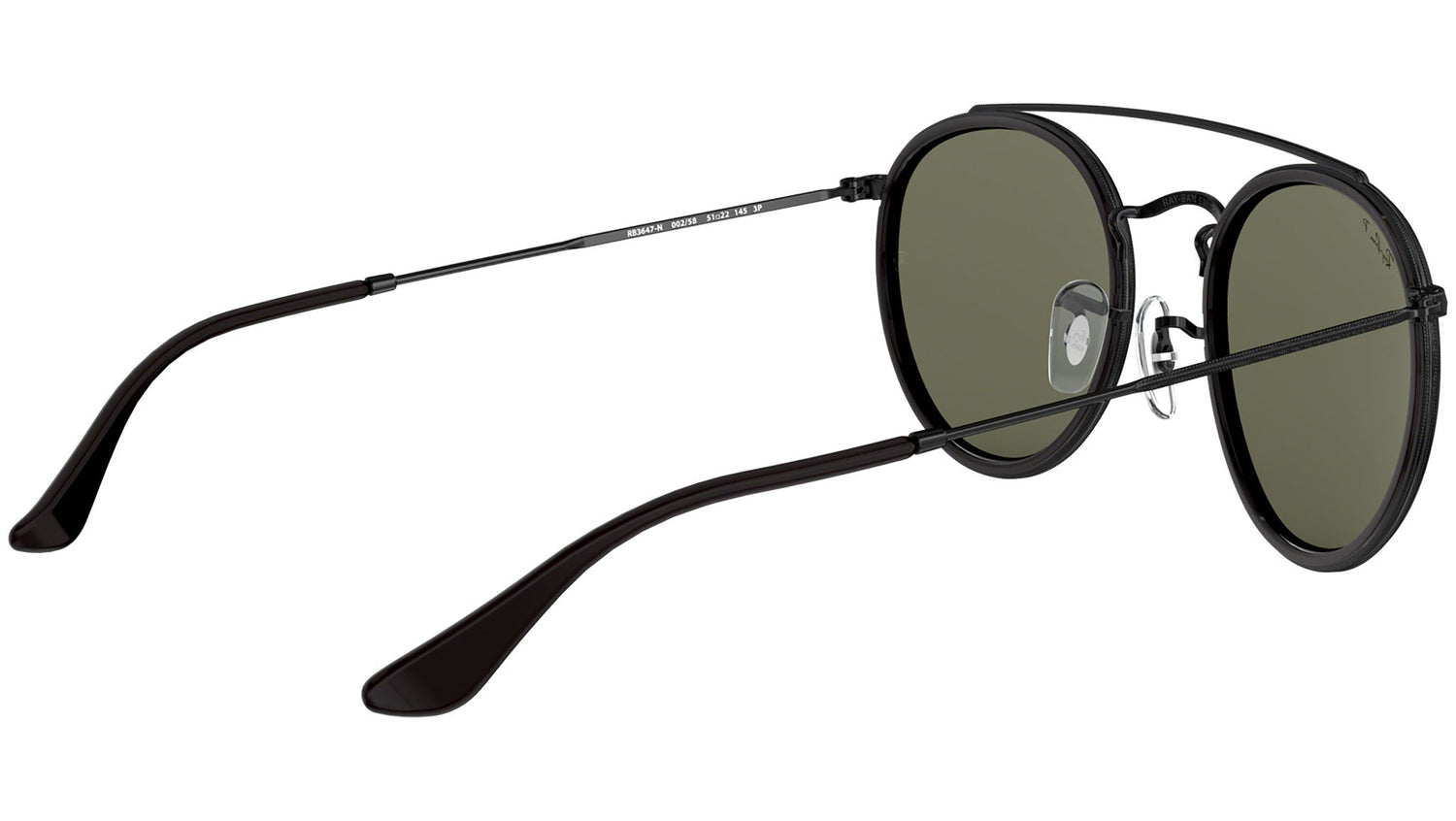 Round Double Bridge RB3647N black