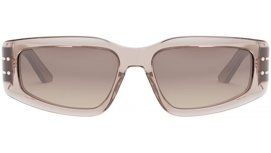 DiorSignature S9U Shiny Pink Wrap Sunglasses