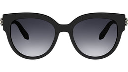 Serpenti Forever Black Round Sunglasses