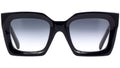 CELINE 3 Dots Black Rectangular Sunglasses