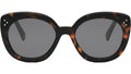 CELINE 3 Dots Havana Butterfly Sunglasses