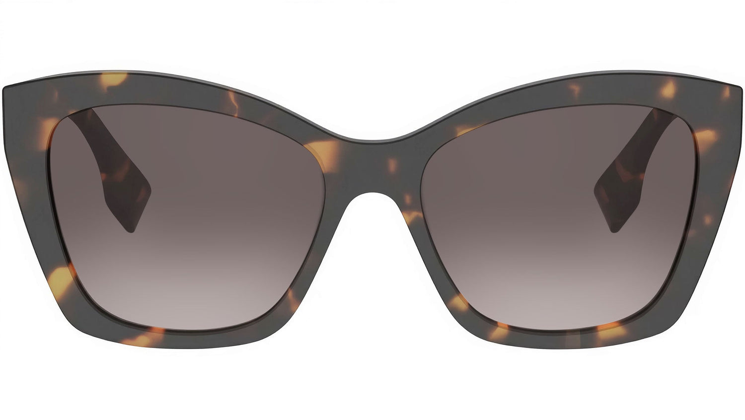 Lettering Dark Havana Cat Eye Sunglasses