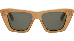 CELINE 3 Dots Peach Cat Eye Sunglasses
