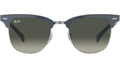 Clubmaster Aluminum RB3507 924871 brushed blue on silver