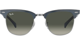 Clubmaster Aluminum RB3507 924871 brushed blue on silver