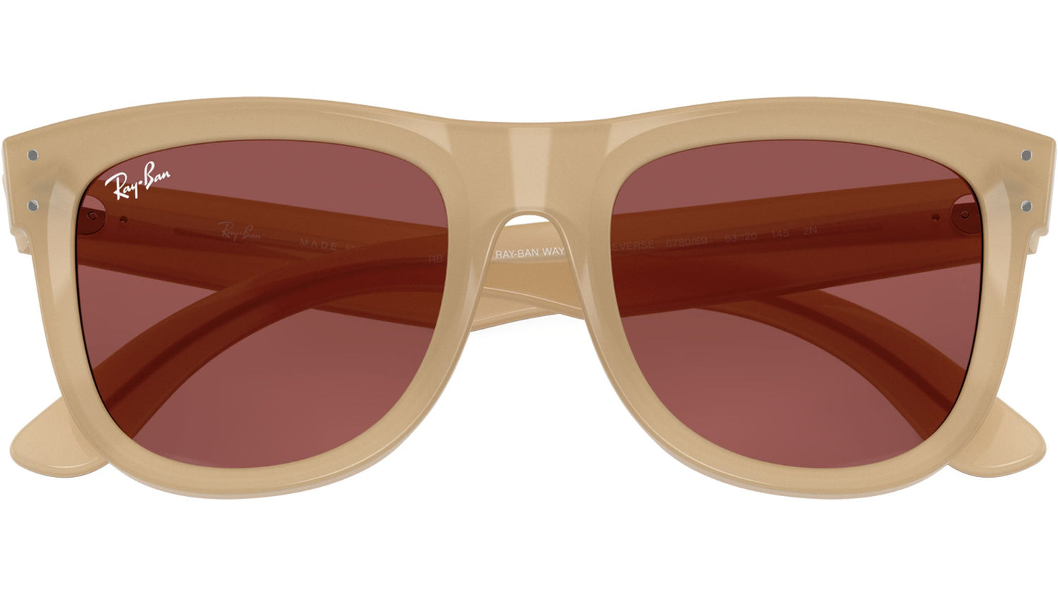 Wayfarer Reverse RBR0502S 678069 Opal Beige