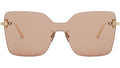 CD Chain M1U Yellow Mask Sunglasses