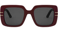 DiorSignature 11I Bordeaux Square Sunglasses