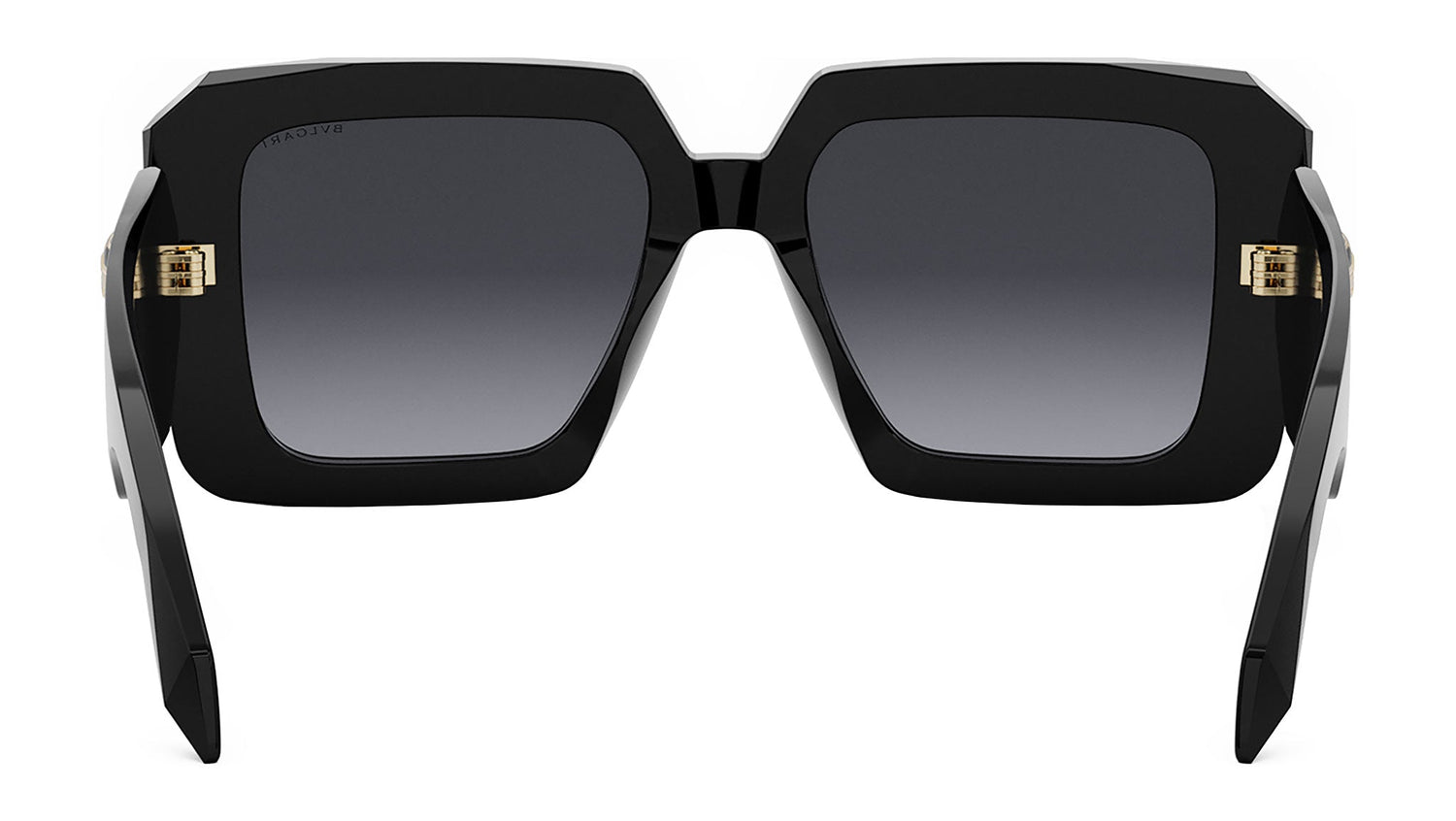 Serpenti Black Geometric Sunglasses
