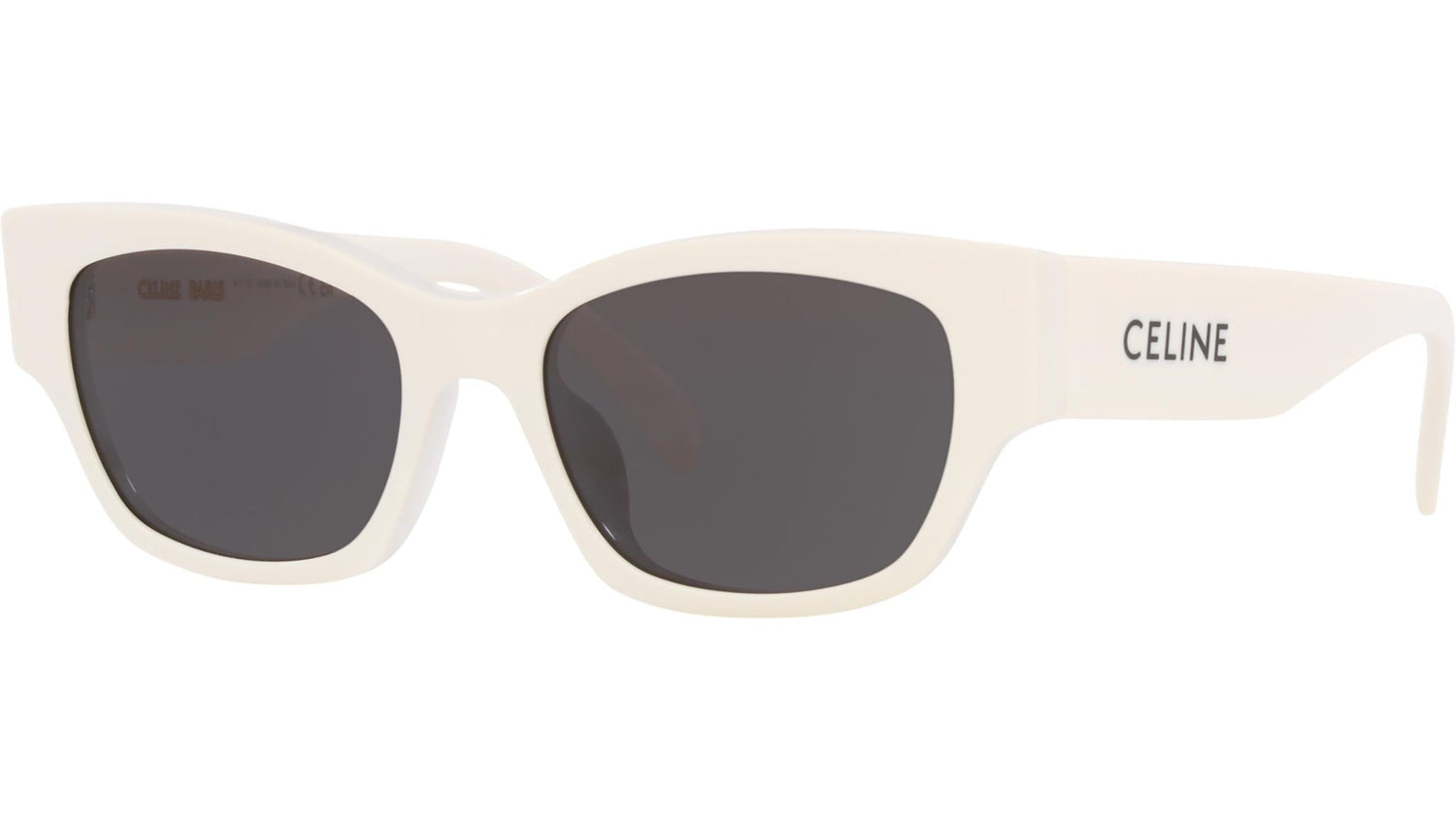Monochroms Ivory Rectangular Sunglasses