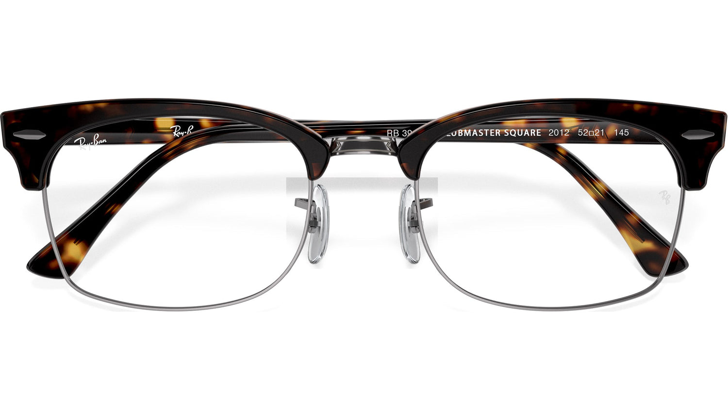 Clubmaster Square Optics RB3916V 2012