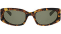 Journey Havana Geometric Sunglasses