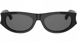 DiorGlow B2I Black Oval Sunglasses