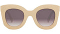 CELINE 3 Dots Beige Butterfly Sunglasses