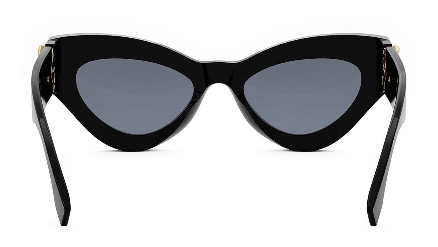 FF Diamonds Black Cat Eye Sunglasses