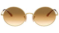 Oval RB1970 gold brown