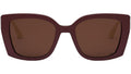30Montaigne 13I Shiny Red Butterfly Sunglasses
