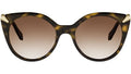 Serpenti Viper Havana Round Sunglasses