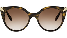 Serpenti Viper Havana Round Sunglasses