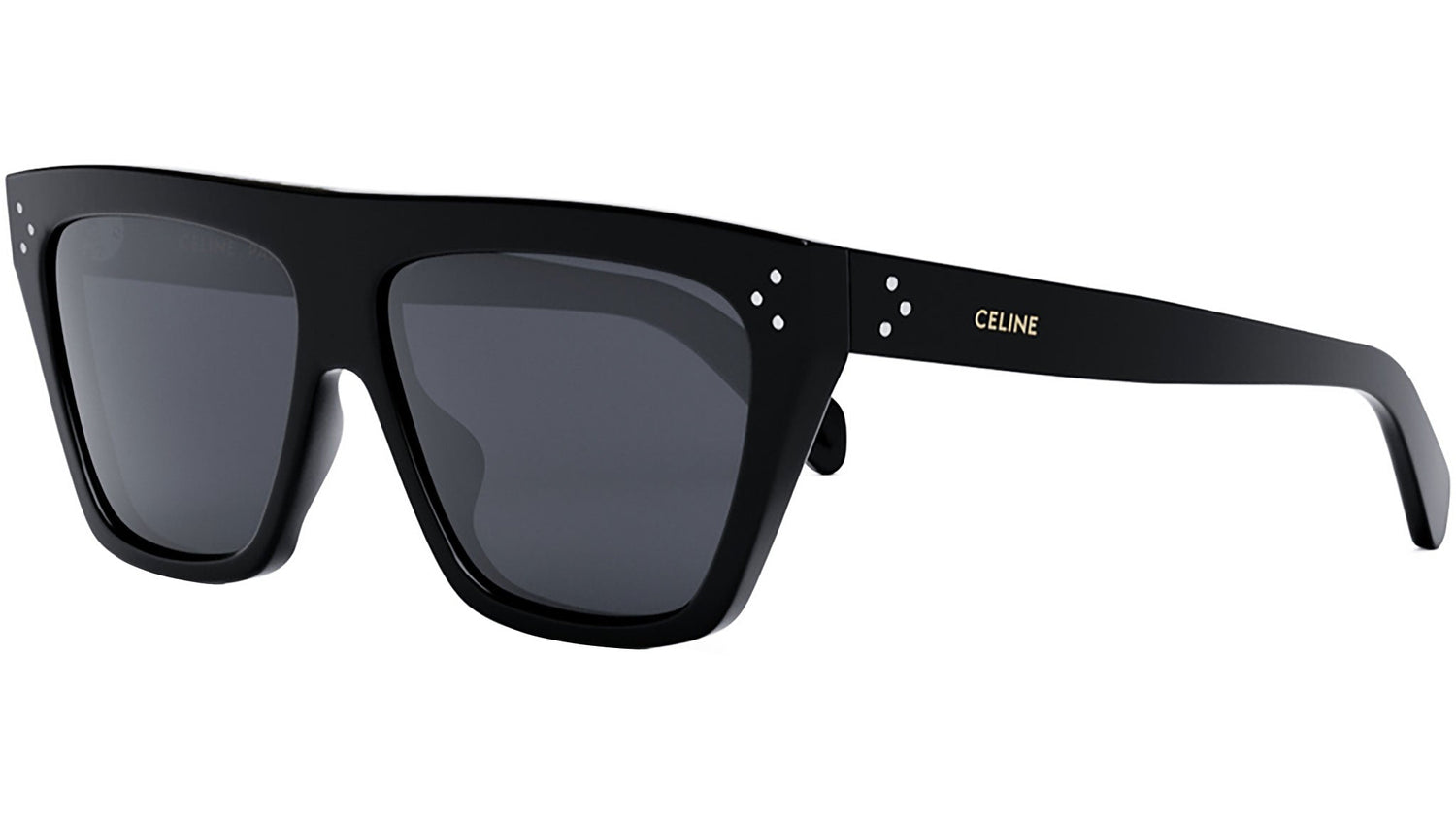 CELINE 3 Dots Black Square Sunglasses