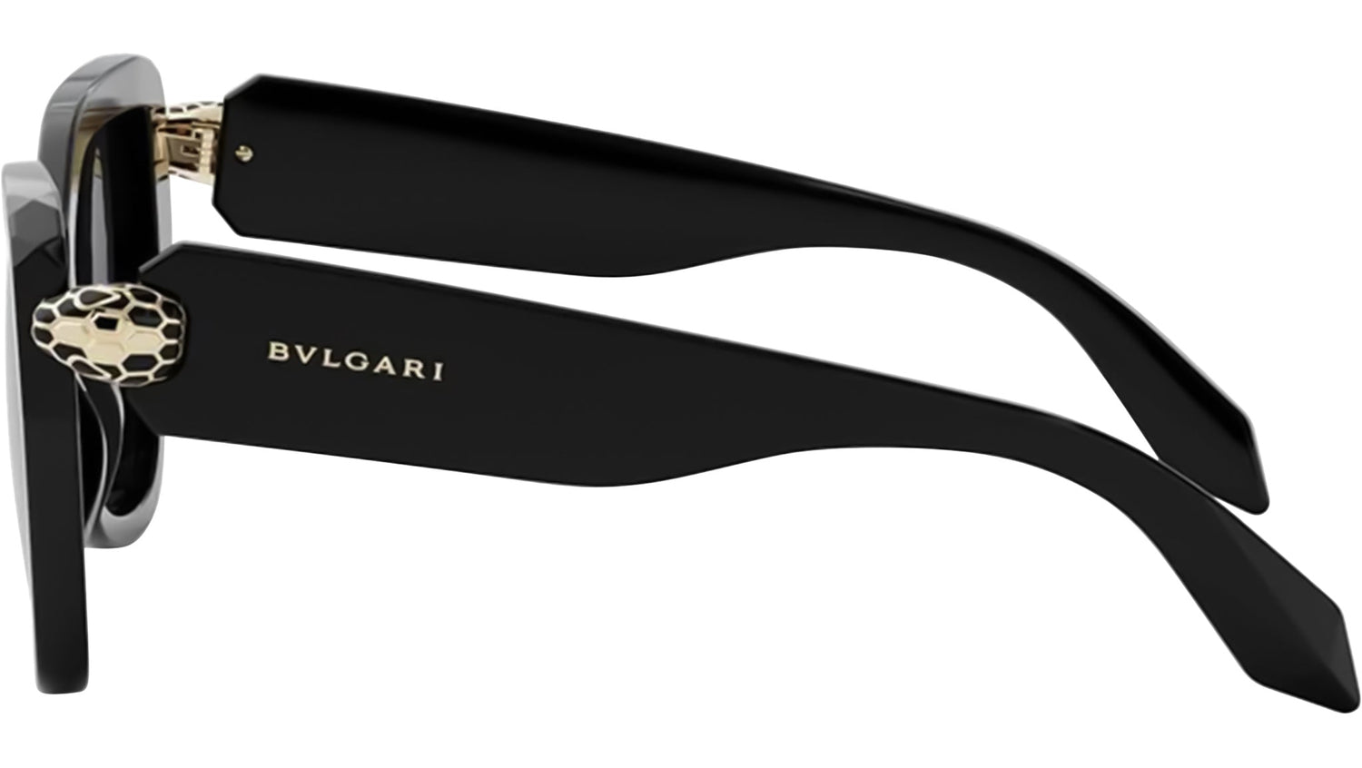 Serpenti Black Butterfly Sunglasses