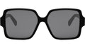 Triomphe Black Square Sunglasses