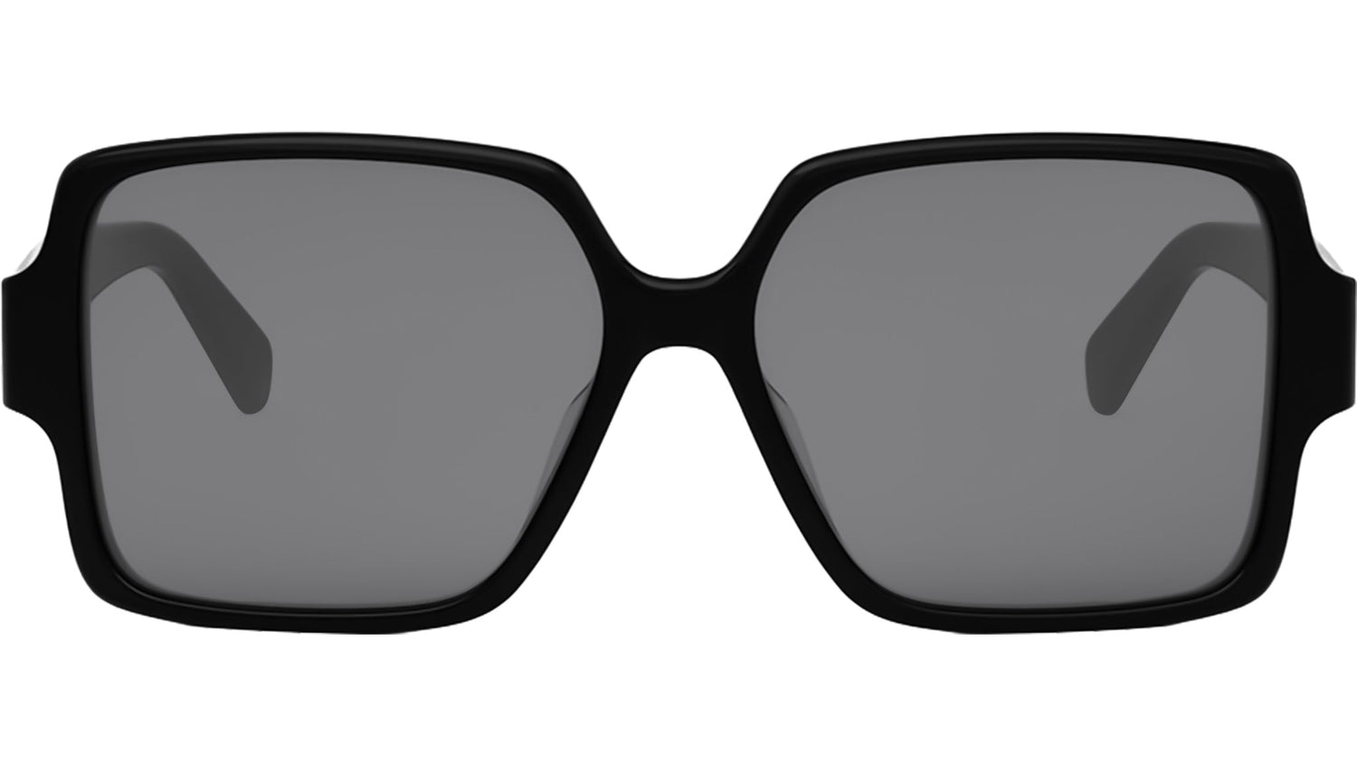 Triomphe Black Square Sunglasses