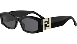 Forever Fendi Black Geometric Sunglasses