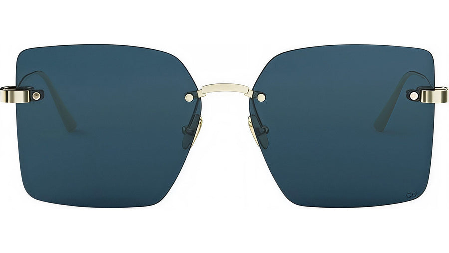 CDior S3U Light Gold Squared Sunglasses