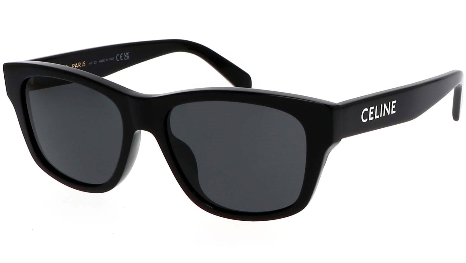 Monochroms Black Geometric Sunglasses