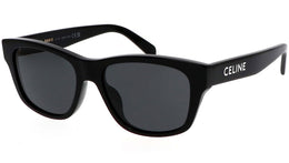 Monochroms Black Geometric Sunglasses