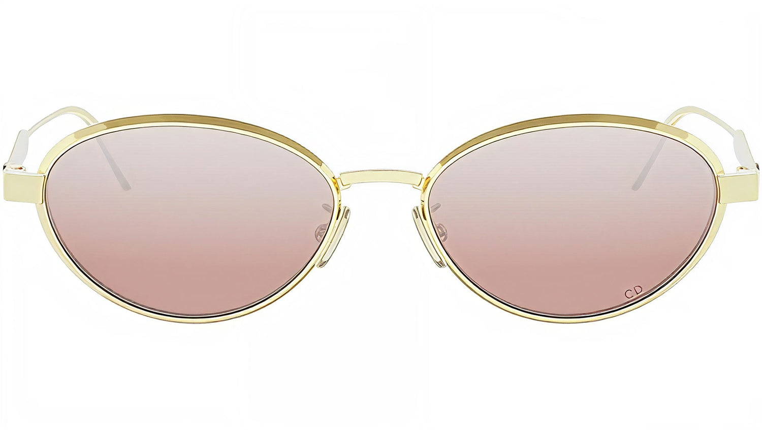 DiorCannage R1U Gold Oval Sunglasses