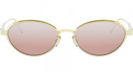 DiorCannage R1U Gold Oval Sunglasses